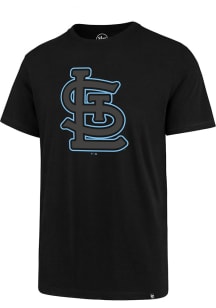 47 St Louis Cardinals Black Pop Imprint Short Sleeve T Shirt