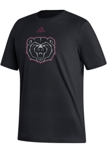 Adidas Missouri State Bears Black Fresh Tonal Primary Logo Short Sleeve T Shirt