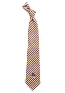 East Carolina Pirates Gingham Mens Tie
