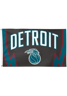Detroit Pistons 2025 City Edition 3x5 Grommet Silk Screen Grommet Flag - Blue