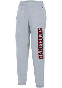 Champion South Carolina Gamecocks Womens Powerblend Grey Sweatpants