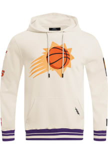Pro Standard Phoenix Suns Mens White Retro Classic Long Sleeve Hoodie