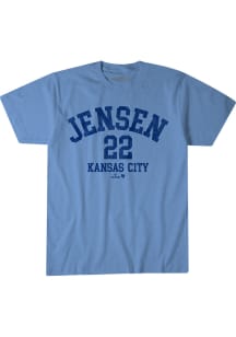 Carter Jensen Kansas City Royals Light Blue October's Finest Short Sleeve Fashion Player T Shirt
