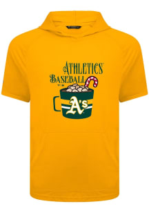 Levelwear Oakland Athletics Gold Phase Mellow Short Sleeve Hoods