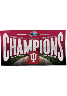 Indiana Hoosiers 2025 Big 10 Champions Rally Towel