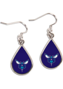 Charlotte Hornets Logo Womens Earrings