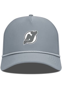 Levelwear New Jersey Devils Gordon 3D Patch Adjustable Hat - Grey