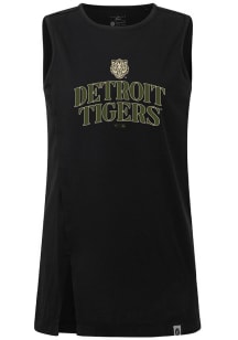 Levelwear Detroit Tigers Womens Black Influx Arch AR W Tank Top