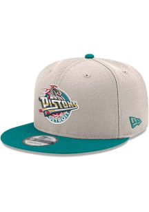New Era Detroit Pistons White JR Two-Tone 1996 Hardwood Classic 9FIFTY Youth Snapback Hat