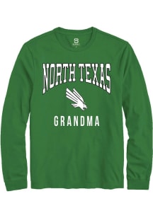 Summit Sportswear North Texas Mean Green Kelly Green Grandma Long Sleeve T Shirt