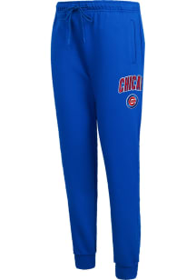 Pro Standard Chicago Cubs Womens Classic White Sweatpants