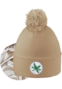 LogoFit Ohio State Buckeyes White Monroe Womens Knit Hat