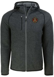 Cutter and Buck Atlanta United FC Mens Charcoal Mainsail Light Weight Jacket