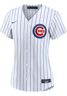 Chicago Cubs Womens Nike Replica Home Jersey - White
