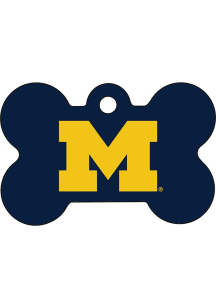 Michigan Wolverines Aluminum Dog Tag Pet Accessory
