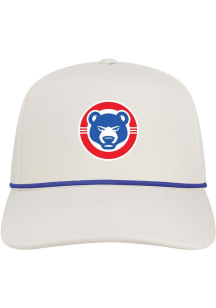 South Bend Cubs Caddy 5-Panel Rope Adjustable Hat - White