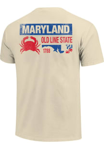 Maryland Natural Old Line State Short Sleeve Fashion T Shirt