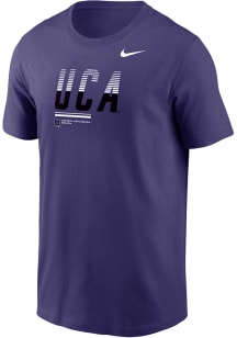 Nike Central Arkansas Bears Purple Shift Legend Short Sleeve T Shirt