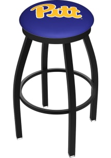 Pitt Panthers Black Pub Stool - Black