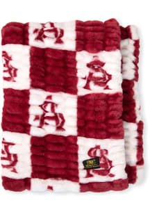 Arizona State Sun Devils Hugs Raschel Throw Blanket - Maroon