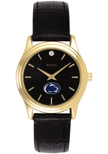Bulova Penn State Nittany Lions Leather Womens Watch