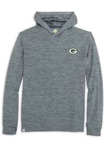 Johnnie O Green Bay Packers Mens Black Talon Long Sleeve Hoodie