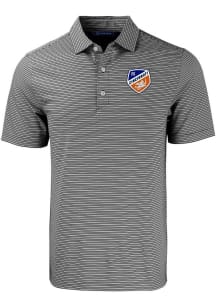 Cutter and Buck FC Cincinnati Black Forge Double Stripe Big and Tall Polo