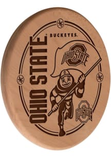 Ohio State Buckeyes Laser Engraved Sign - Brown