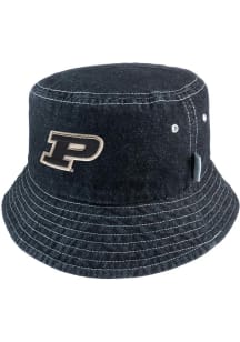 LogoFit Purdue Boilermakers Black Jucket Mens Bucket Hat