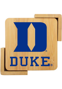 Duke Blue Devils 4 pack wooden Coaster - Blue