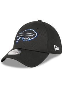 New Era Buffalo Bills Mens Black DL Team Pop 39THIRTY Flex Hat