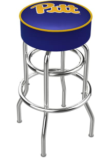 Pitt Panthers Double-Ring Swivel Pub Stool - Black
