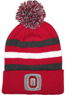 LogoFit Ohio State Buckeyes Red Halftime Youth Knit Hat