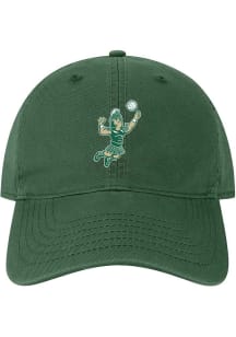 Michigan State Spartans Green Volleyball Sparty EZY Youth Adjustable Hat