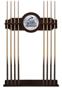 North Florida Ospreys Solid Wood Cue Rack Pool Table