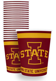 Iowa State Cyclones 12 oz 20 Pack Disposable Cups