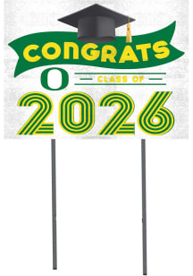 Oregon Ducks KH Sports Fan Class Of Yard Sign - Green