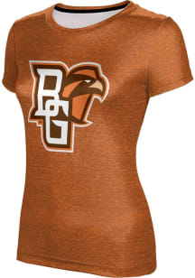 ProSphere Bowling Green Falcons Womens Orange Heather Short Sleeve T-Shirt