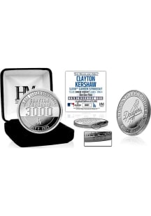 Los Angeles Dodgers 3000 Career Strikeouts Silver Collectible Coin