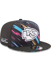New Era Kansas City Chiefs Black 2026 Crucial Catch 9FIFTY Mens Snapback Hat