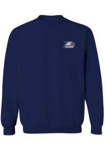 Vive La Fete Georgia Southern Eagles Womens Navy Blue Impressions Crew Sweatshirt
