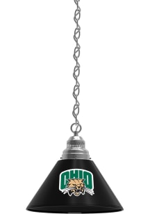 Ohio Bobcats Single Silver Billiard Lamp