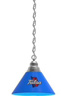 Tulsa Golden Hurricane Single Silver Billiard Lamp