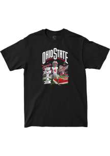 Jeremiah Smith Ohio State Buckeyes Youth Black Big Ten Media Days Custom Player Tee