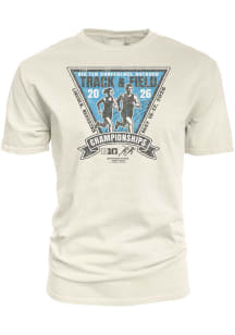 Blue 84 Big Ten Ivory 2026 Big Ten Outdoor Track & Field Championships Short Sleeve T Shirt