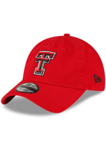 New Era Texas Tech Red Raiders Core Classic 9TWENTY Adjustable Hat - Red