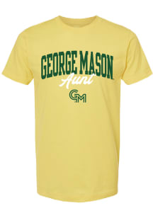 Summit Sportswear George Mason University Womens Yellow Aunt Short Sleeve T-Shirt