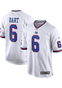 Jaxson Dart  Nike New York Giants White Alt Football Jersey