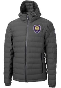 Cutter and Buck Orlando City SC Mens Graphite Mission Ridge Repreve Filled Jacket
