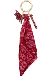 Arkansas Razorbacks Logo Bandana Womens Charm